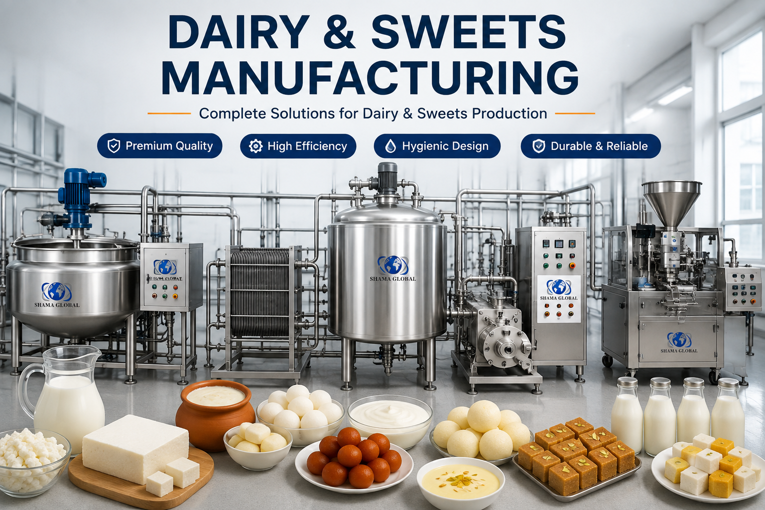 Dairy & Sweets Manufacturing