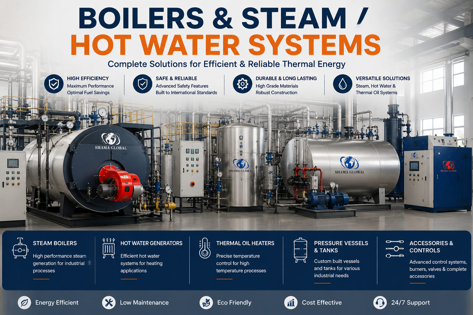 Boilers & Steam / Hot Water Systems